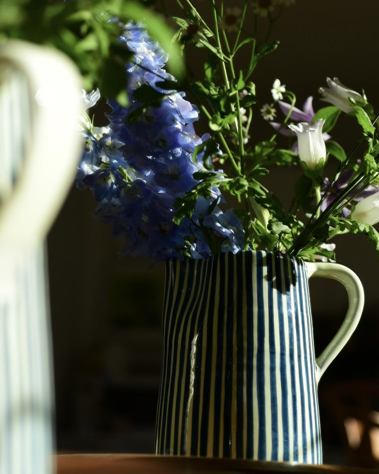 Krug VACANZA blau-weiß gestreift Bild 3