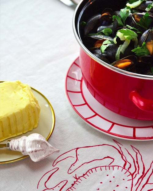 Teller LUNCH FENCE rot Bild 3