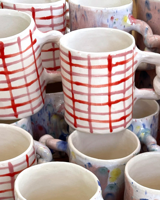 Becher PICNIC WIGGLE rot und pink Bild 2