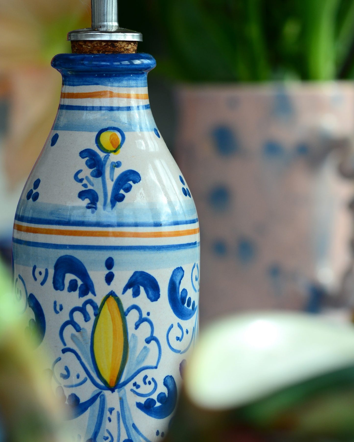 Öl-Flasche SICILY Azzurro Bild 3