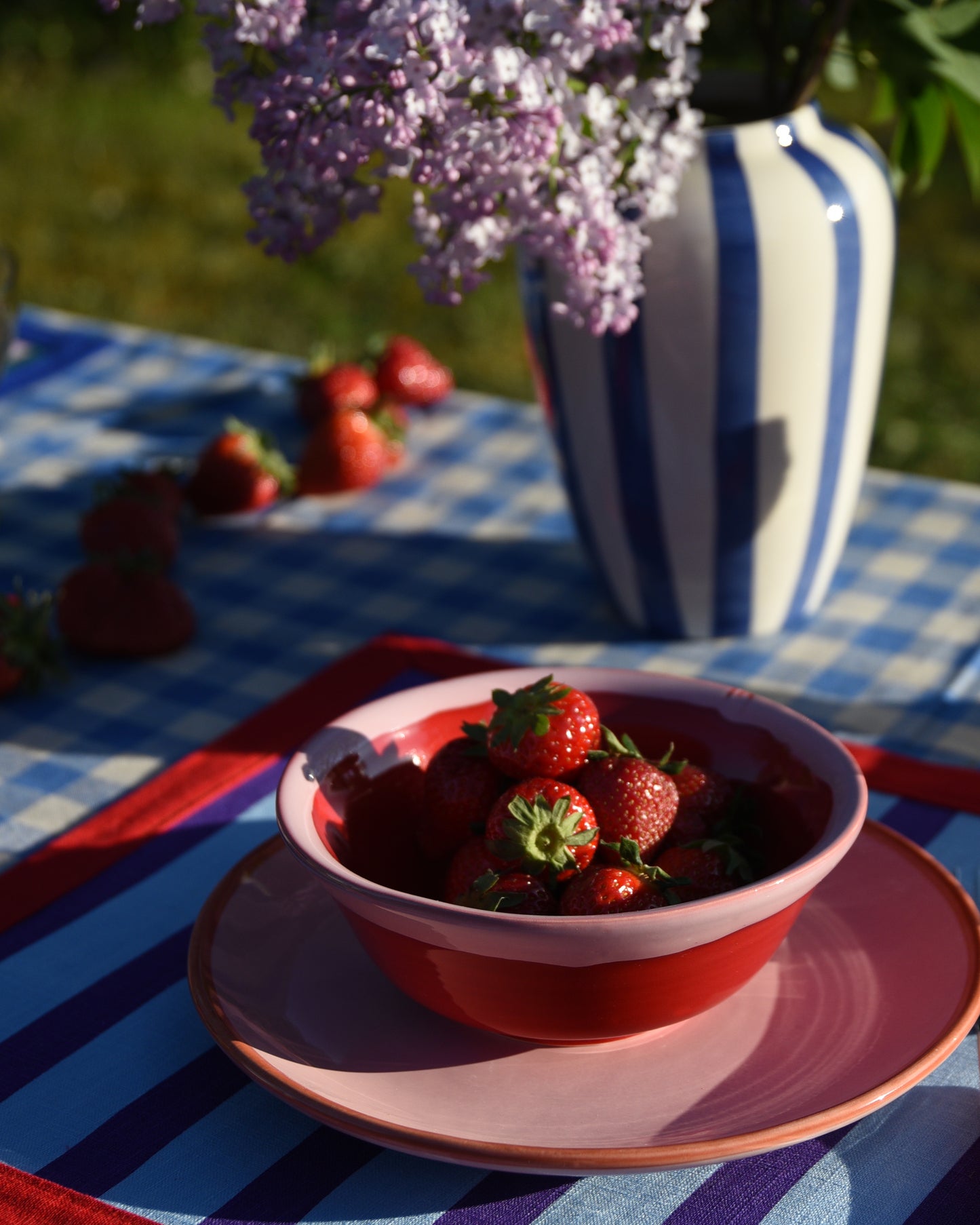 Teller MORNING BLISS rosa/ orange Bild 3