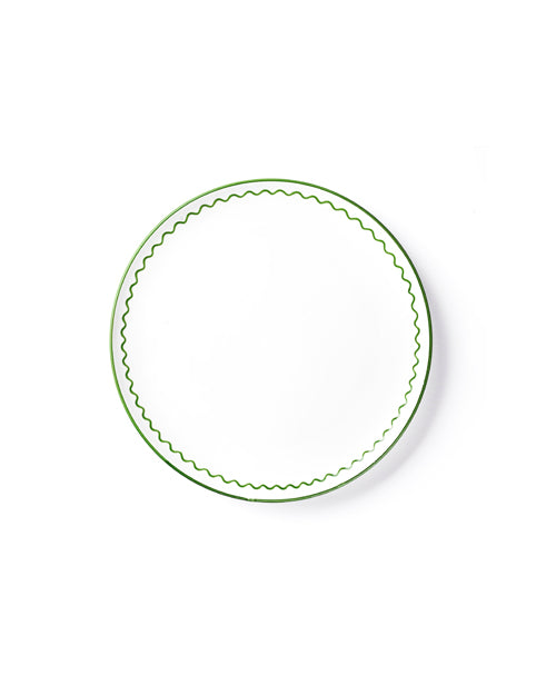 Teller LUNCH ZIGZAG grün Bild 2