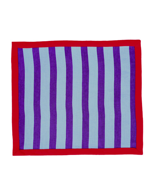 Tischset MARINIÈRE hellblau & violett Bild 2