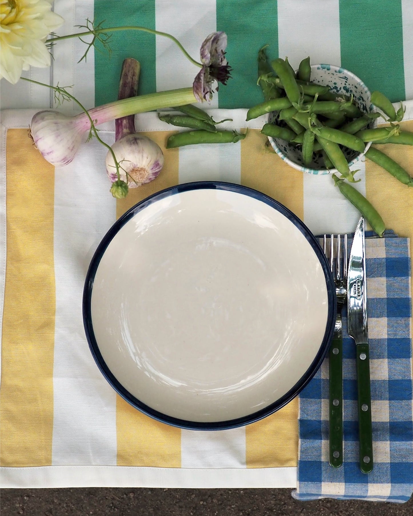 Tischsets SOLEIL gelb Bild 3