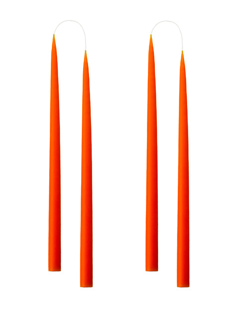 Kerzen HAND-DIPPED CANDLES 4er Set, 35 cm, orange Bild 2