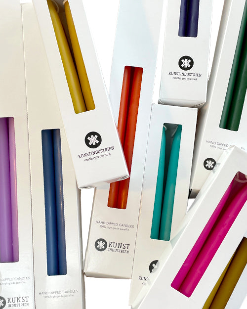 Kerzen HAND-DIPPED CANDLES 4er Set, 35 cm, orange Bild 3