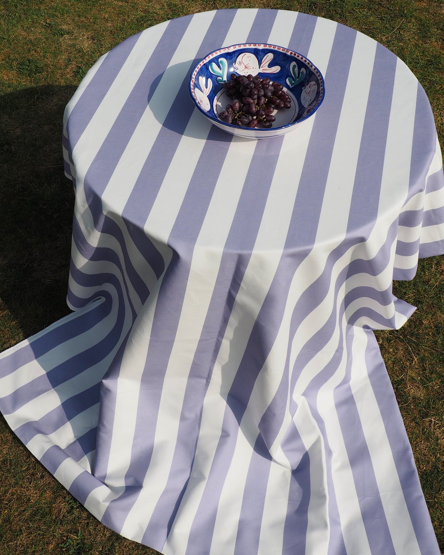 Tischdecke BIG STRIPES flieder Bild 3