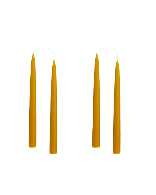 Kerzen HAND-DIPPED CANDLES 4er Set, 20 cm, honey Bild 2