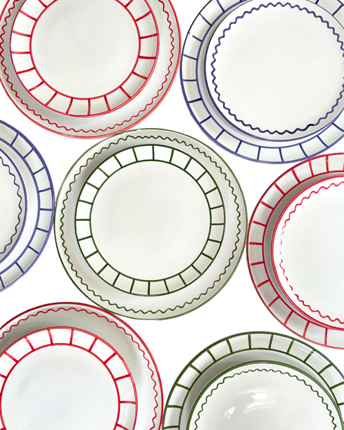 Teller LUNCH FENCE grün Bild 3