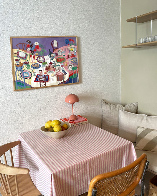 Poster 50 x 70 cm LA TABLE DES AMIS Bild 2