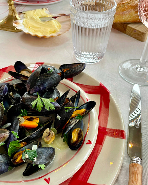 Teller VICHY rot kariert Bild 3