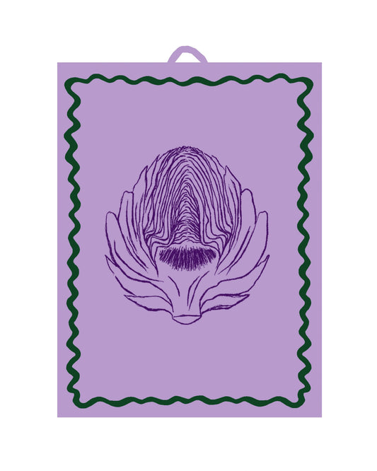 Geschirrtuch L'ARTICHAUT flieder & violett Bild 2