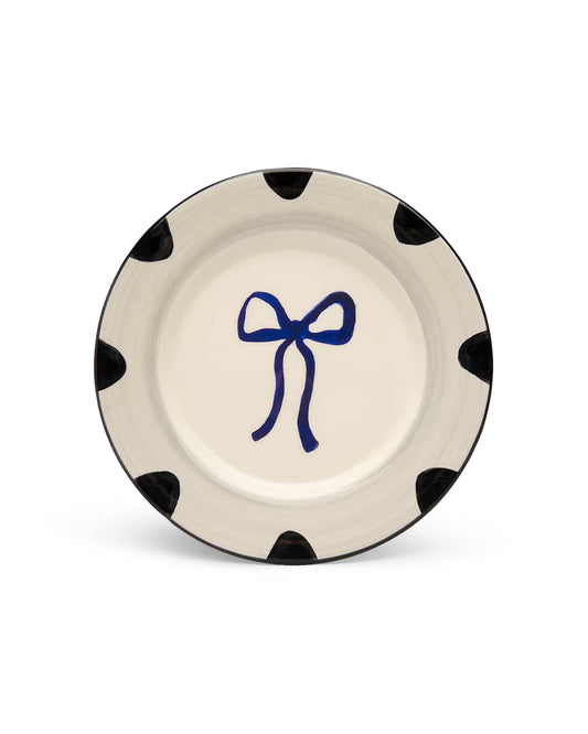 Teller BOW blau Bild 2