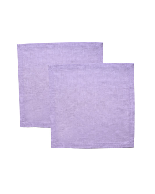 Serviette, 2er CLASSIQUE flieder Bild 2