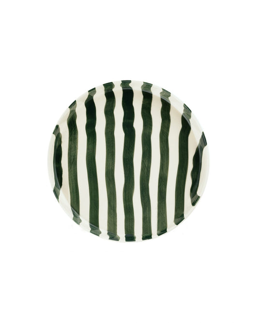 Teller STRIPES verde oliveto Bild 2