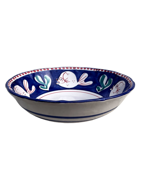 Schale grande PESCE blau Bild 2