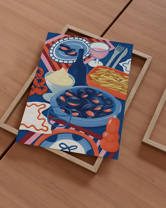 Poster A3 MOULES II Bild 2