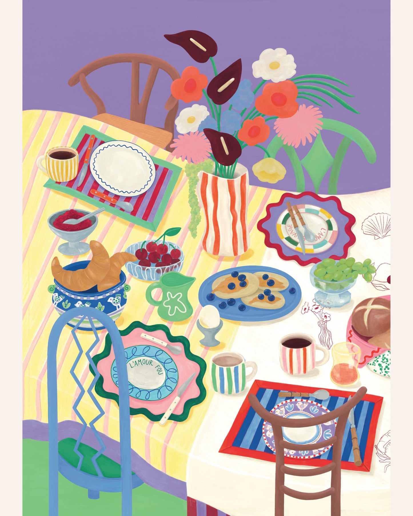 Poster 50 x 70 cm LE MATIN Bild 1