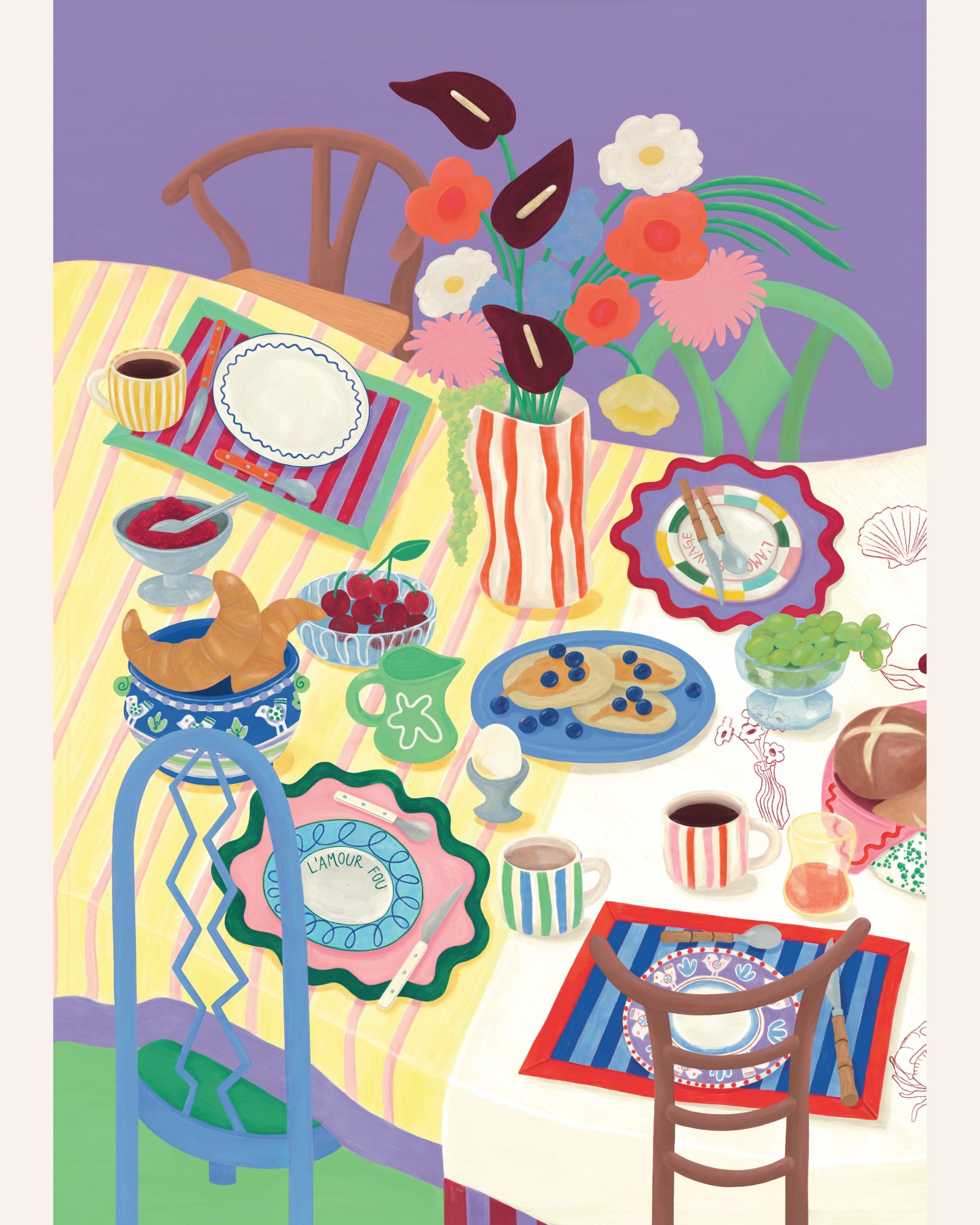 Poster 50 x 70 cm LE MATIN Bild 1