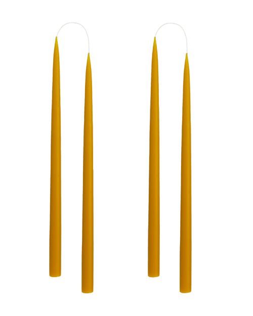 Kerzen HAND-DIPPED CANDLES 4er Set, 35 cm, honey Bild 2