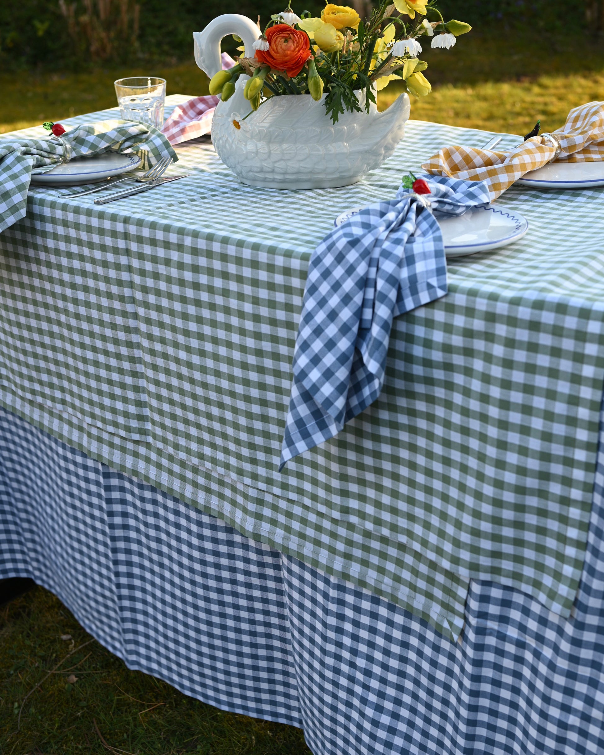 Servietten BISTRO blau Bild 3