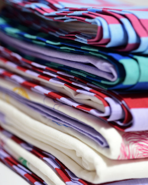 Tischdecke LILA AU DÎNER flieder, türkis & blau Bild 5