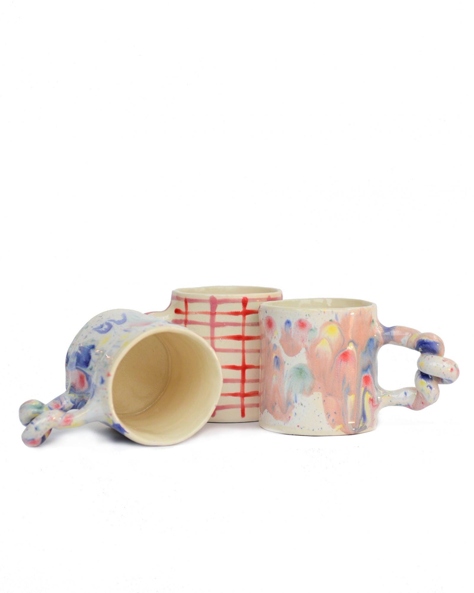 Becher PICNIC WIGGLE rot und pink Bild 2