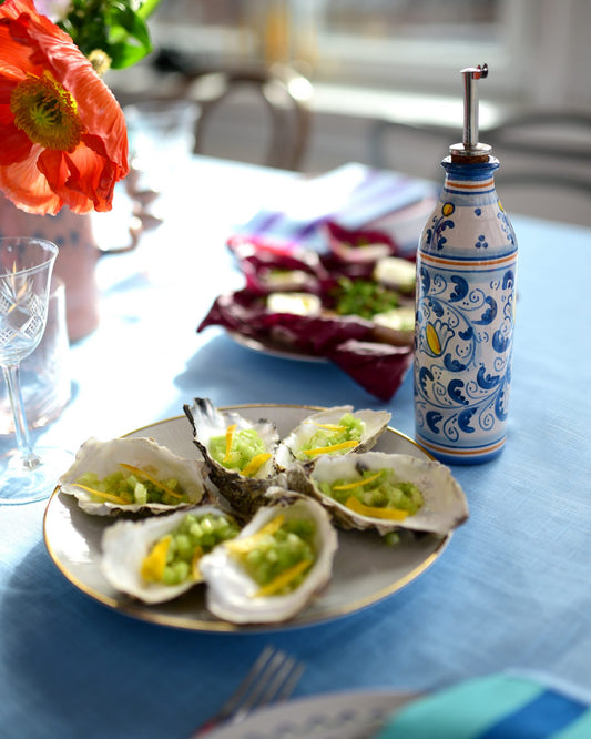 Öl-Flasche SICILY Azzurro Bild 1