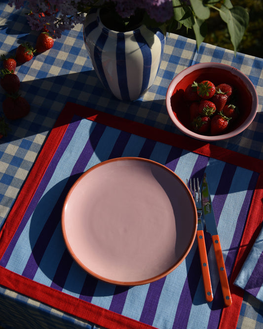 Teller MORNING BLISS rosa/ orange Bild 1