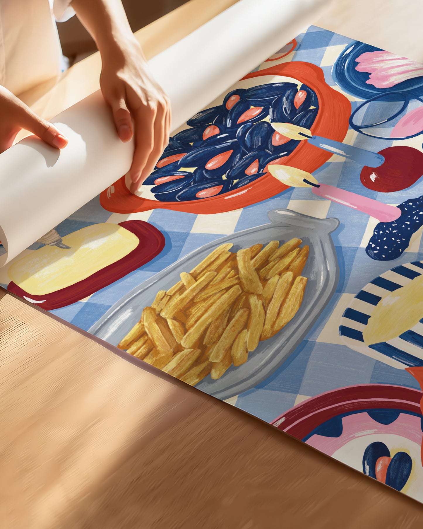 Poster 50 x 70 cm MOULES I Bild 1