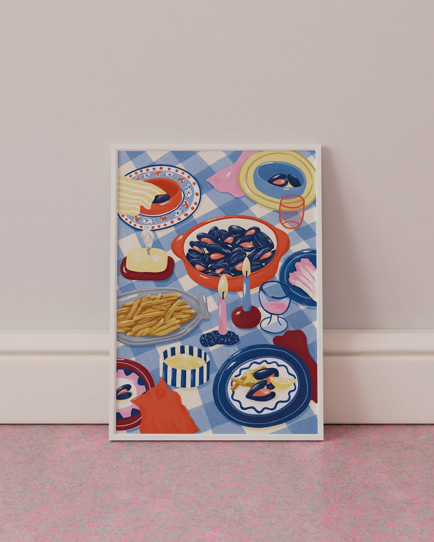 Poster 50 x 70 cm MOULES I Bild 3