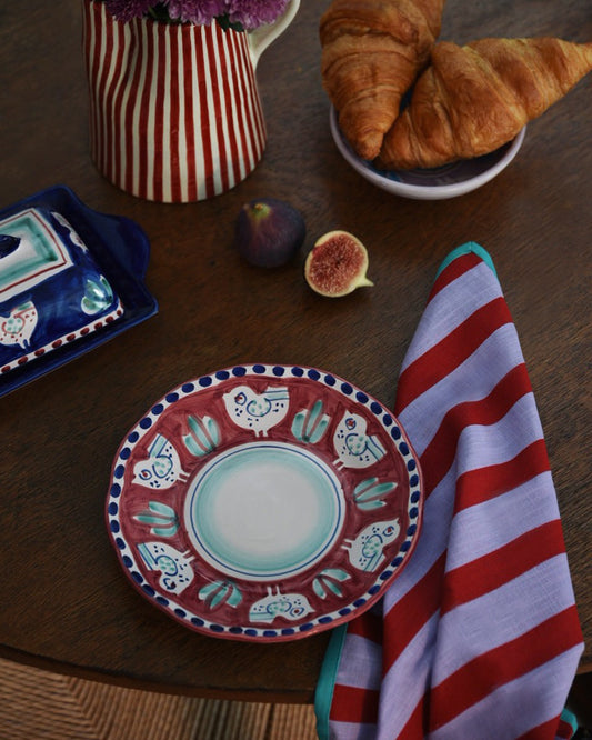 Teller PULCINO rot Bild 1