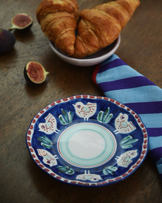 Teller PULCINO blau Bild 1