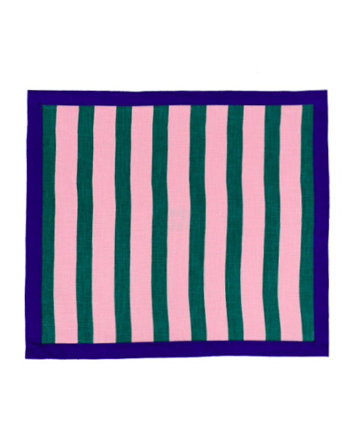 Tischset MARINIÈRE rosa & grün Bild 2