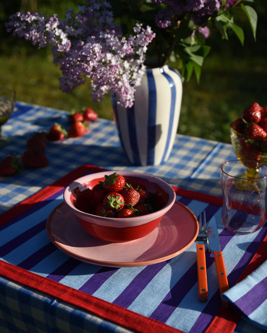 Schale INEZ rot/ rosa Bild 1