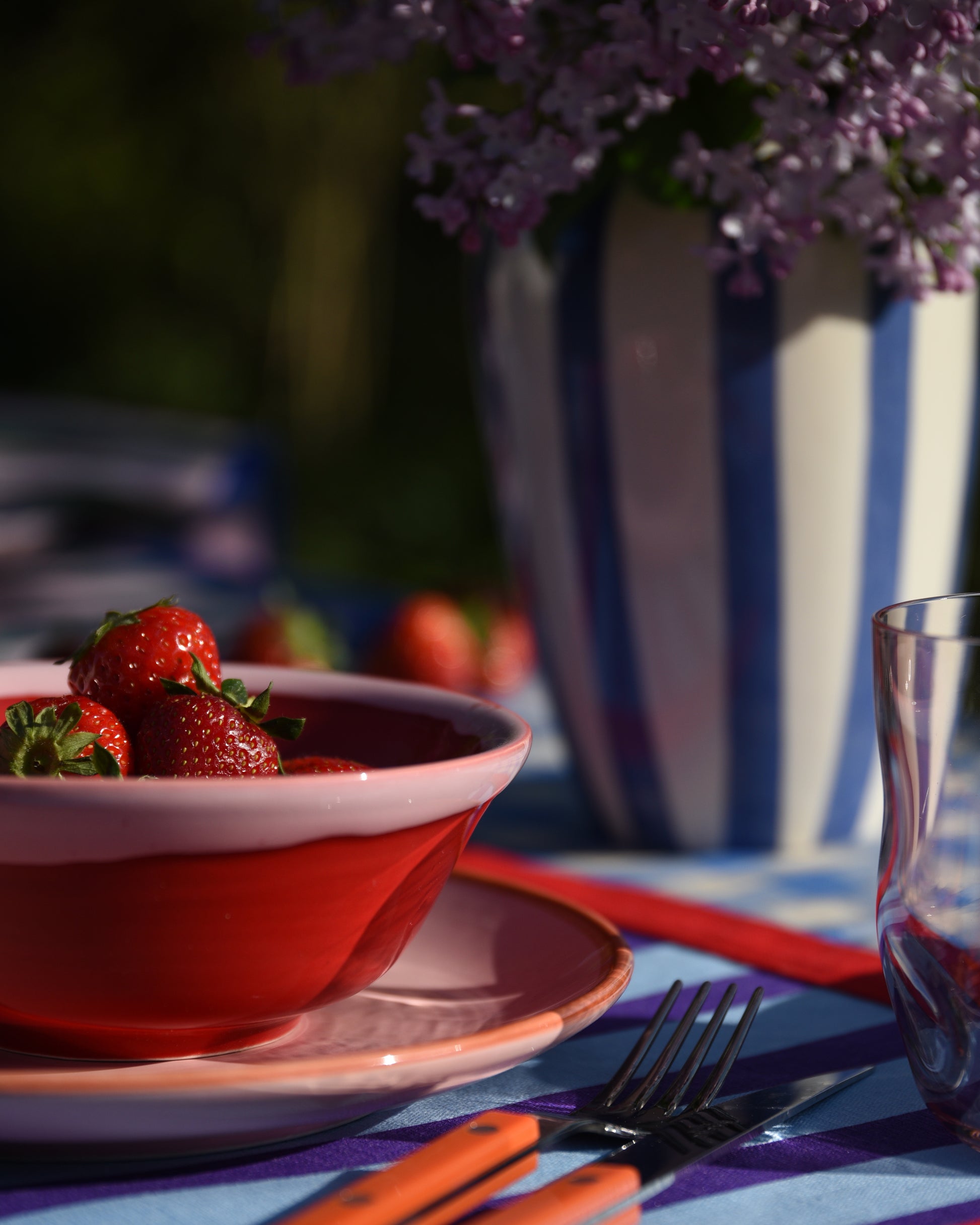 Schale INEZ rot/ rosa Bild 3