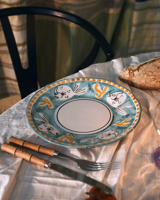 Teller PESCE grün Bild 1