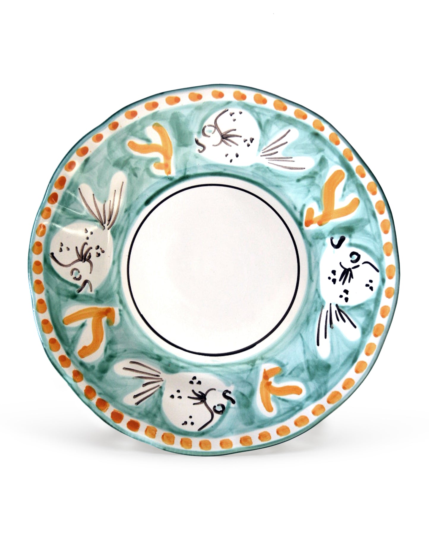 Teller FISCH grün Bild 2