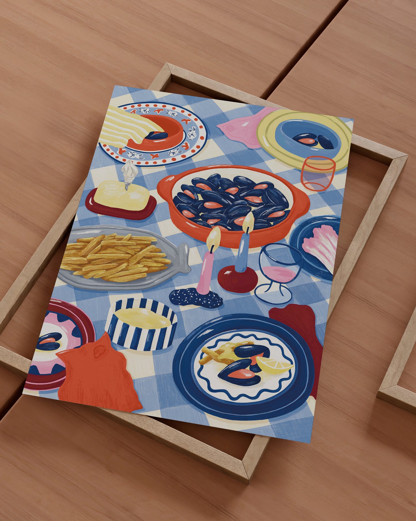 Poster A3 MOULES I Bild 2