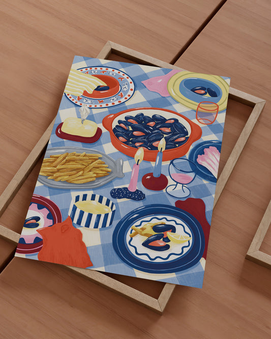 Poster A3 MOULES I Bild 2