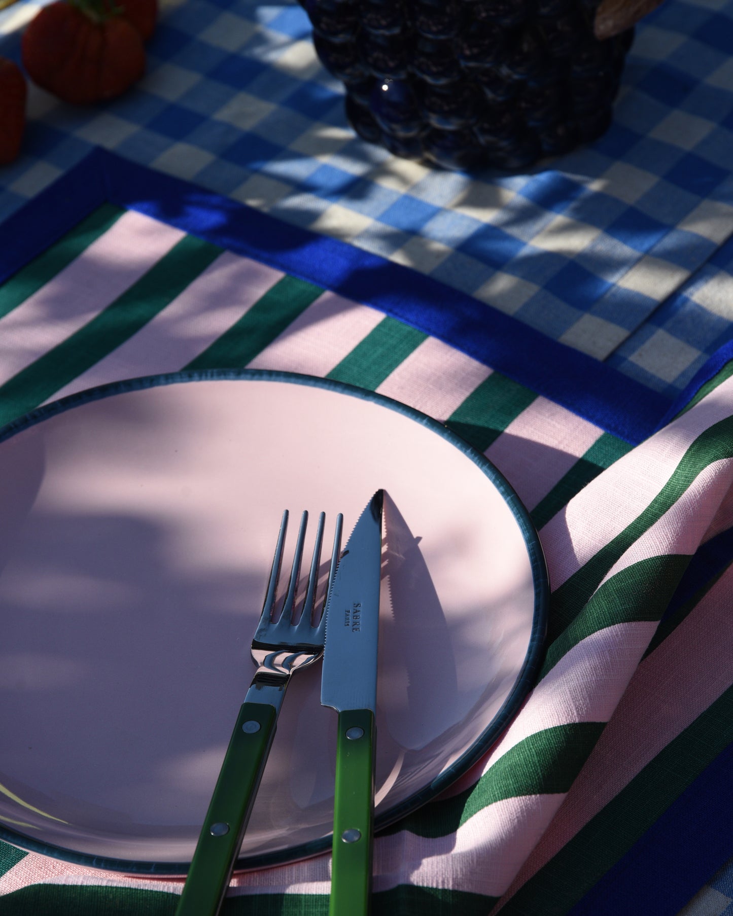 Teller MORNING BLISS rosa/ blau Bild 3