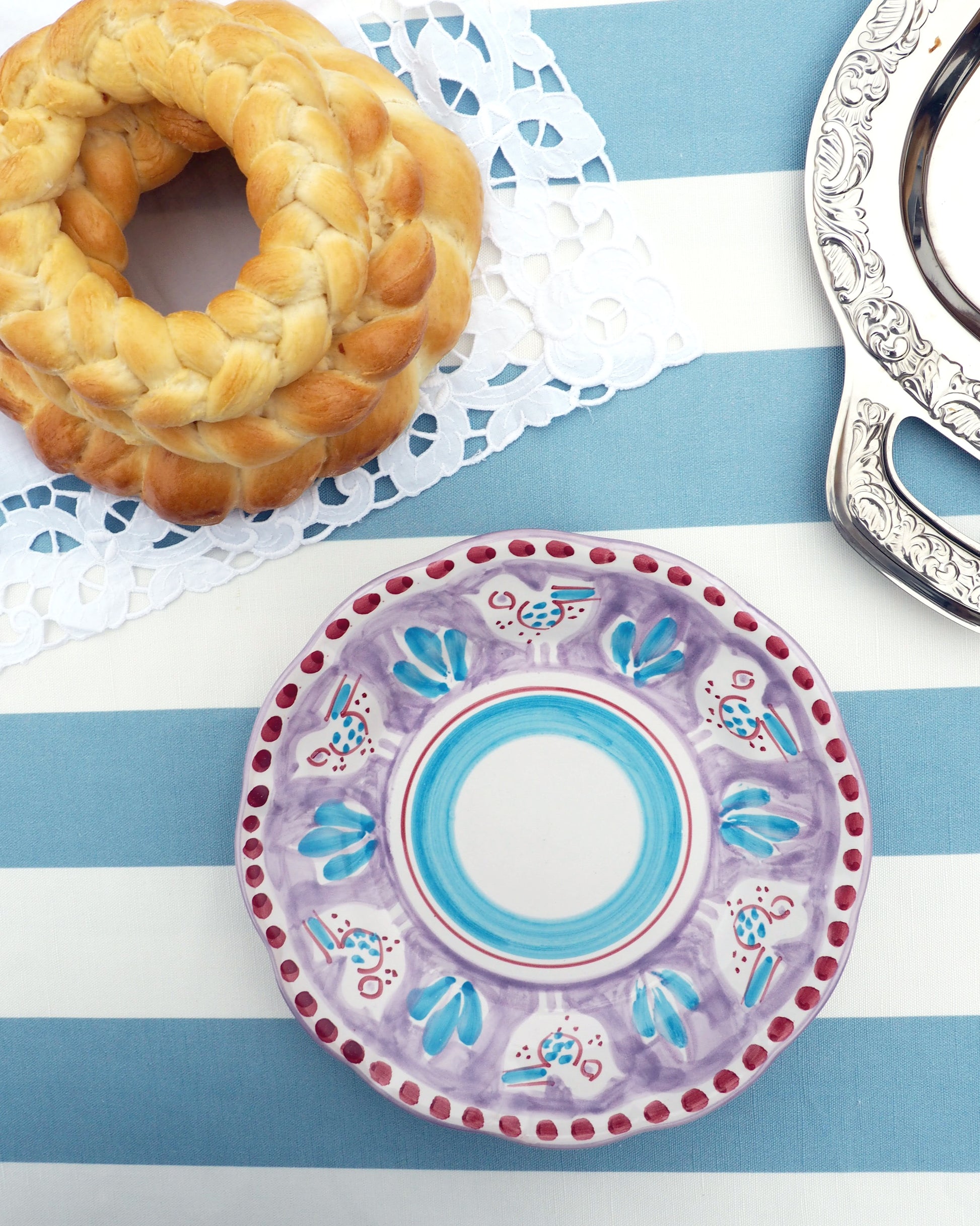 Teller HENNE flieder Bild 1