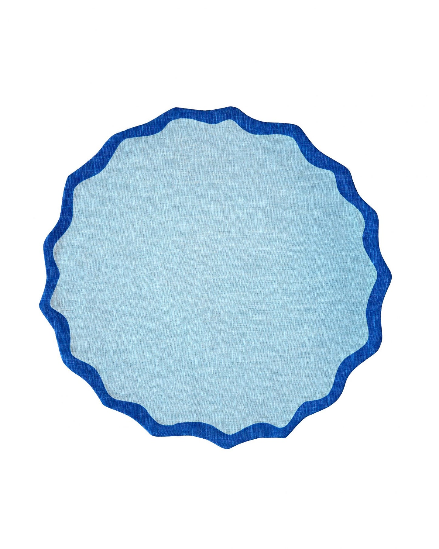 Tischset VAGUE hellblau & blau Bild 2