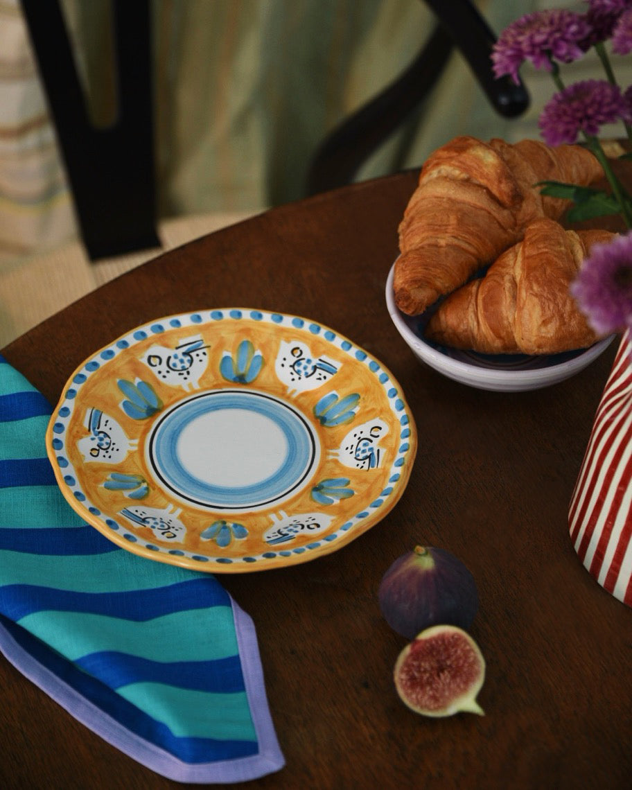 Teller HENNE gelb Bild 1