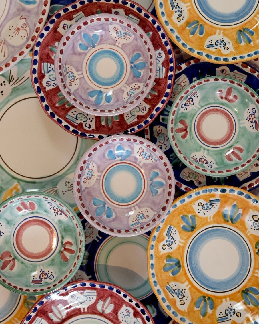 Teller HENNE gelb Bild 3