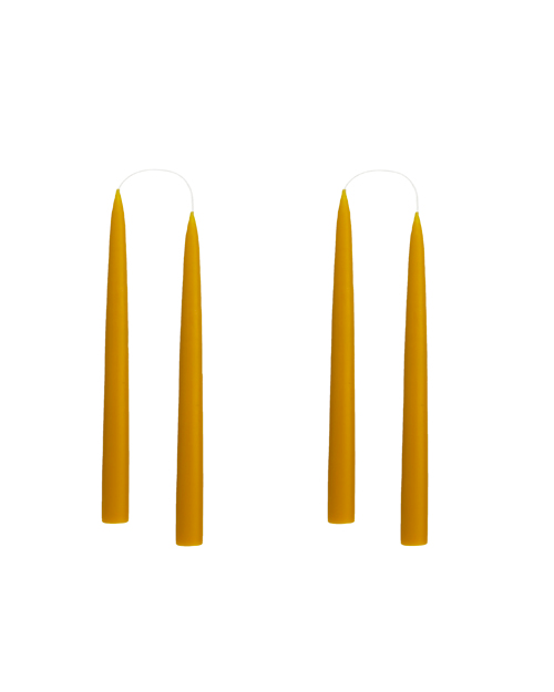 Kerzen HAND-DIPPED CANDLES 4er Set, 20 cm, honey Bild 2