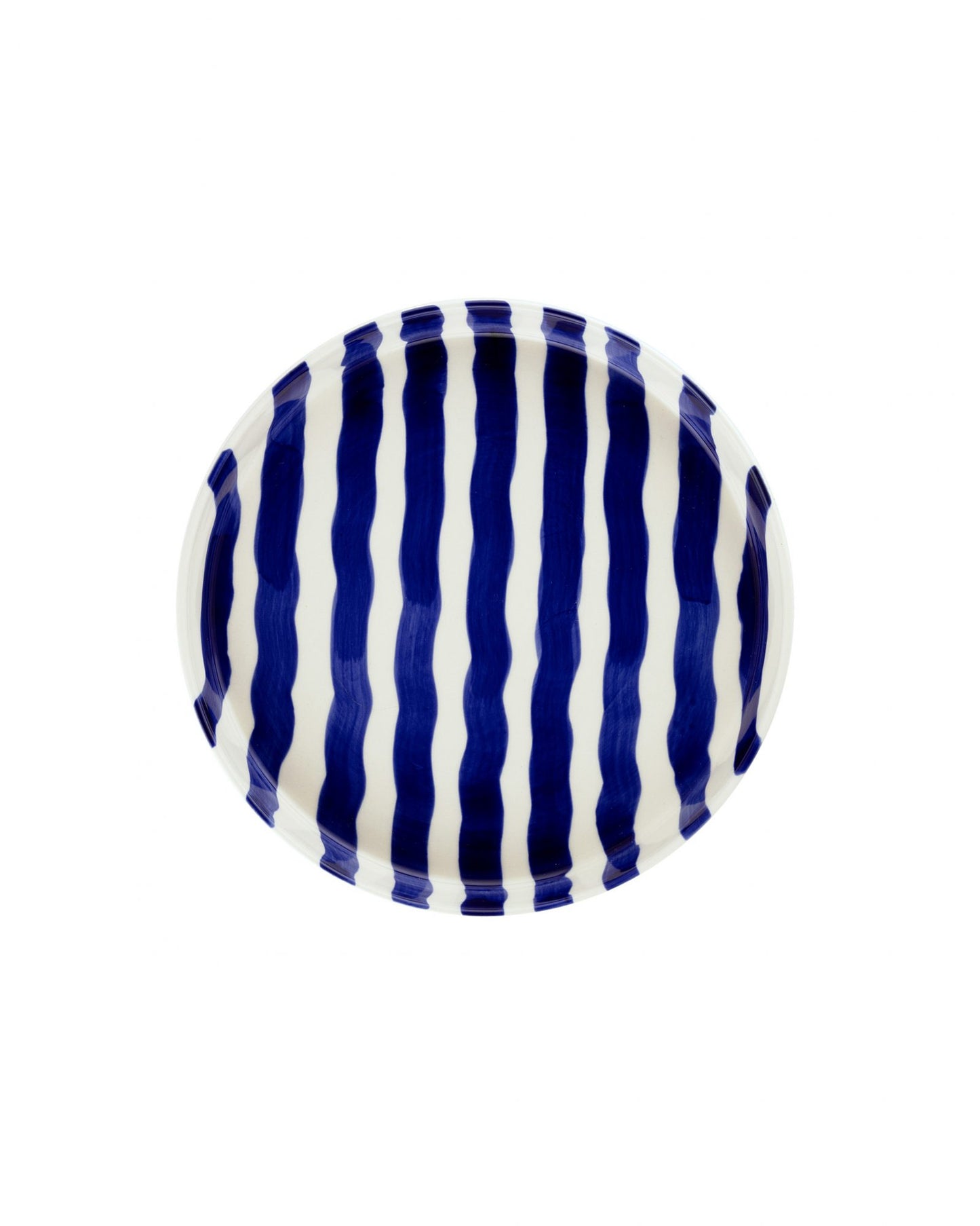 Teller STRIPES mare blue Bild 2