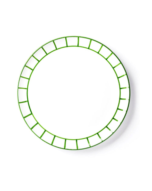 Teller DINNER FENCE grün Bild 2