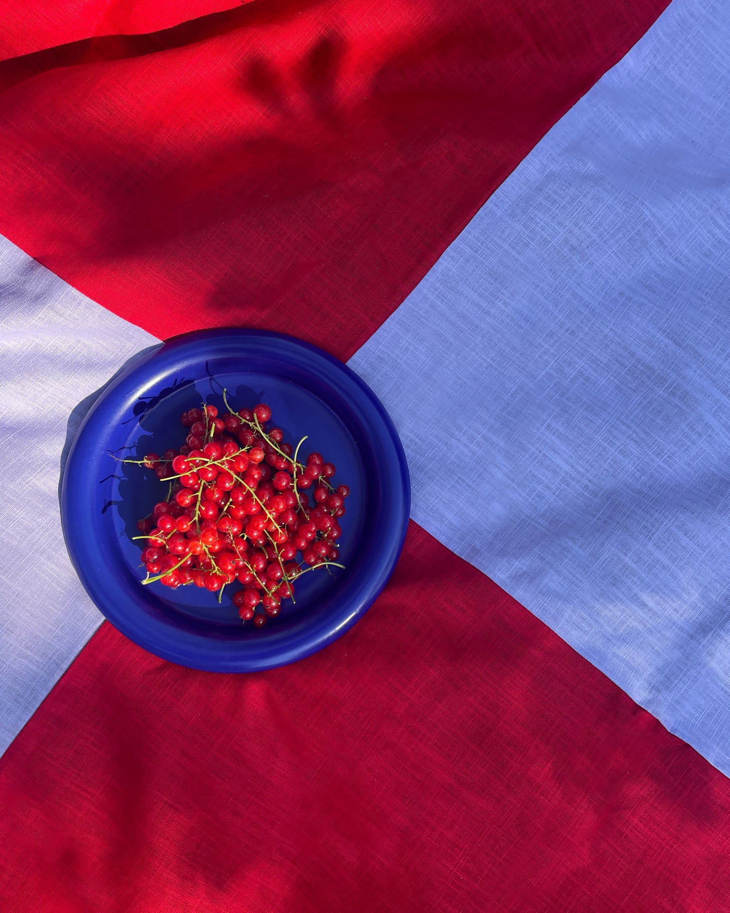 Tischdecke PICNIC flieder-rot Bild 3