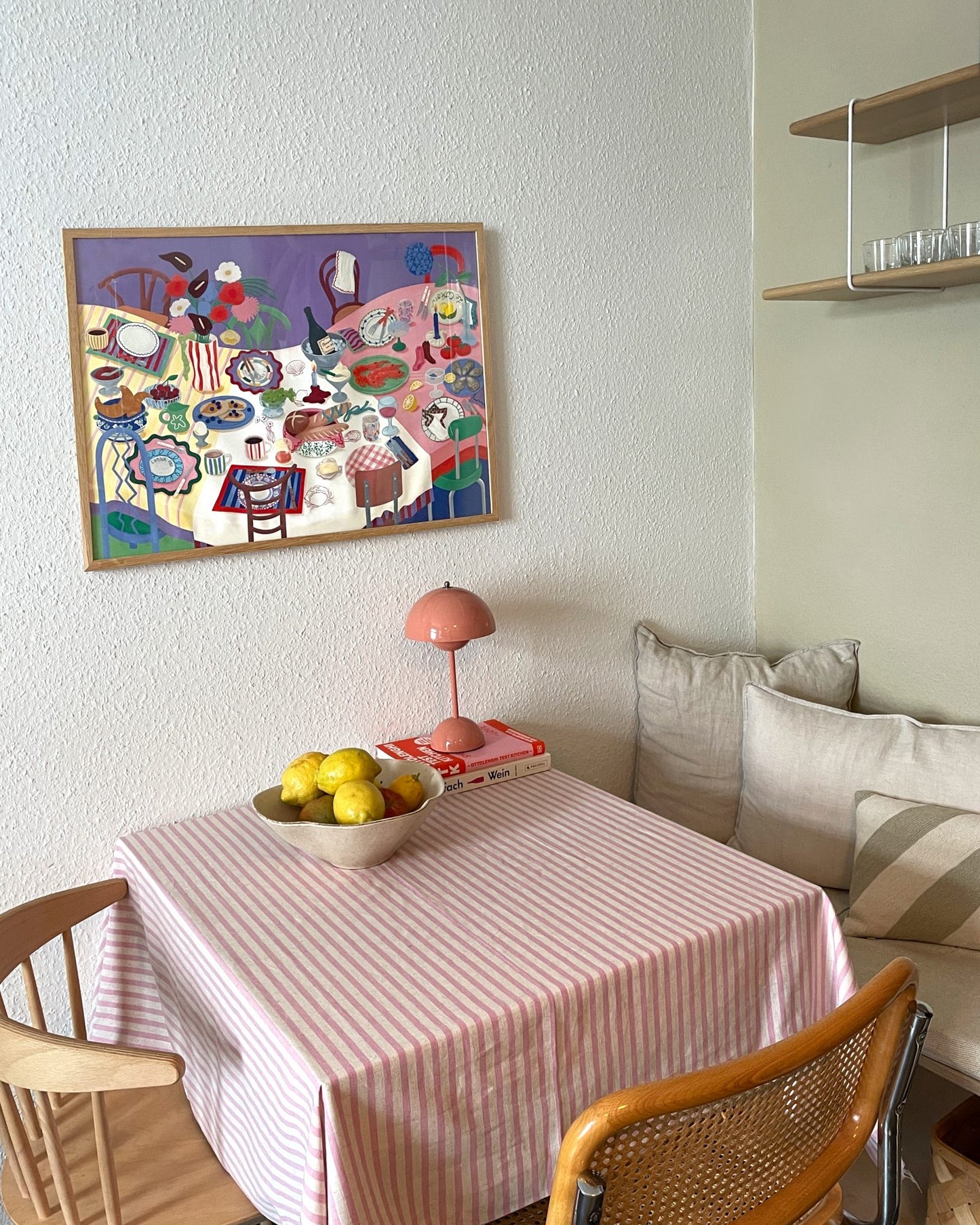 Poster 50 x 70 cm LA TABLE DES AMIS Bild 2